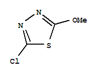 1,3,4-Thiadiazole, 2-chloro-5-methoxy- Structure,795278-30-7Structure