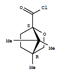 2-Oxabicyclo[2.2.1]heptane-1-carbonyl chloride, 4,7,7-trimethyl-, (1s)-(9ci) Structure,79634-76-7Structure