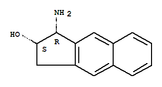 1H-benz[f]inden-2-ol,1-amino-2,3-dihydro-,(1r,2s)-rel-(9ci) Structure,796849-42-8Structure