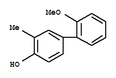 [1,1-Biphenyl]-4-ol,2-methoxy-3-methyl-(9ci) Structure,796866-40-5Structure