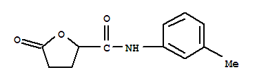 (9ci)-四氫-n-(3-甲基苯基)-5-氧代-2-呋喃羧酰胺結(jié)構(gòu)式_797019-95-5結(jié)構(gòu)式