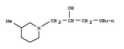 1-Piperidineethanol,alpha-(butoxymethyl)-3-methyl-(9ci) Structure,797789-53-8Structure