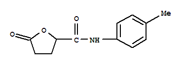 (9ci)-四氫-n-(4-甲基苯基)-5-氧代-2-呋喃羧酰胺結(jié)構(gòu)式_797795-82-5結(jié)構(gòu)式