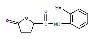 (9ci)-四氫-n-(2-甲基苯基)-5-氧代-2-呋喃羧酰胺結(jié)構(gòu)式_797797-32-1結(jié)構(gòu)式