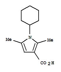 1H-Pyrrole-3-carboxylicacid,1-cyclohexyl-2,5-dimethyl-(9ci) Structure,797798-85-7Structure