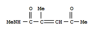 2-Pentenamide, n,2-dimethyl-4-oxo-(9ci) Structure,79780-04-4Structure