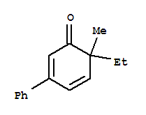 2,4-Cyclohexadien-1-one,6-ethyl-6-methyl-3-phenyl-(9ci) Structure,798553-81-8Structure