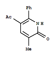 2(1H)-pyridinone,5-acetyl-3-methyl-6-phenyl-(9ci) Structure,798555-49-4Structure