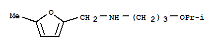 (9ci)-5-甲基-n-[3-(1-甲基乙氧基)丙基]-2-呋喃甲胺結(jié)構(gòu)式_799260-51-8結(jié)構(gòu)式