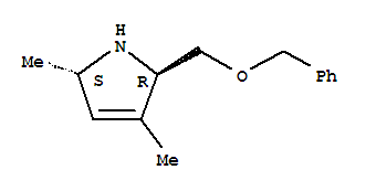 (2r,5s)-rel-(9ci)-2,5-二氫-3,5-二甲基-2-[(苯基甲氧基)甲基]-1H-吡咯結(jié)構(gòu)式_799789-88-1結(jié)構(gòu)式