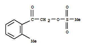 Ethanone, 1-(2-methylphenyl)-2-[(methylsulfonyl)oxy]-(9ci) Structure,799804-23-2Structure