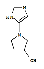 3-Pyrrolidinol, 1-(1h-imidazol-4-yl)-(9ci) Structure,799813-96-0Structure