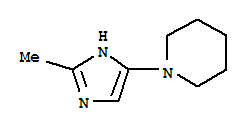 Piperidine, 1-(2-methyl-1h-imidazol-4-yl)-(9ci) Structure,799814-09-8Structure