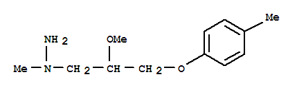 Hydrazine, 1-[2-methoxy-3-(4-methylphenoxy)propyl]-1-methyl-(9ci) Structure,800378-71-6Structure