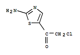  1-(2-氨基-5-噻唑)-2-氯-乙酮結(jié)構(gòu)式_800398-96-3結(jié)構(gòu)式