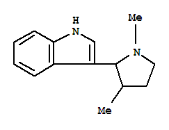 Indole, 3-(1,3-dimethyl-2-pyrrolidinyl)-(8ci) Structure,801175-13-3Structure