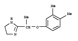 (8ci)-2-[1-(3,4-二甲苯基氧基)乙基]-2-咪唑啉結(jié)構(gòu)式_801182-08-1結(jié)構(gòu)式