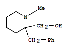 2-Piperidinemethanol,2-benzyl-1-methyl-(8ci) Structure,801194-75-2Structure