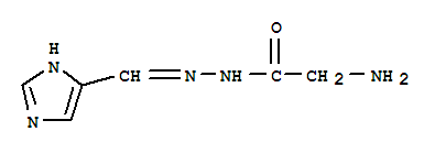 Glycine, (imidazol-4-ylmethylene)hydrazide (8ci) Structure,801198-81-2Structure