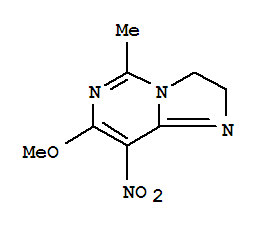 Imidazo[1,2-c]pyrimidine, 2,3-dihydro-7-methoxy-5-methyl-8-nitro-(8ci) Structure,801210-93-5Structure