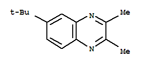 (8ci)-6-叔丁基-2,3-二甲基喹噁啉結(jié)構(gòu)式_801216-31-9結(jié)構(gòu)式