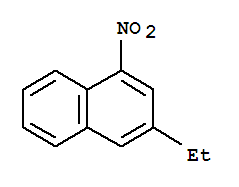 Naphthalene, 3-ethyl-1-nitro-(9ci) Structure,801301-45-1Structure