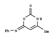2H-1,3-oxazin-2-one,3,6-dihydro-4-methyl-6-(phenylimino)-(8ci)Structure,801975-25-7Structure 2H-1,3-oxazin-2-one,3,6-dihydro-4-methyl-6-(phenylimino)-(8ci) Structure,801975-25-7Structure