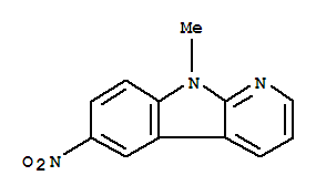 9H-pyrido[2,3-b]indole,9-methyl-6-nitro-(8ci) Structure,801988-25-0Structure