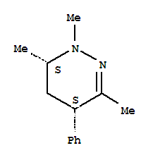 Pyridazine, 1,4,5,6-tetrahydro-1,3,6-trimethyl-4-phenyl-, cis-(8ci) Structure,802010-63-5Structure