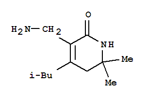 2(1H)-pyridone,3-(aminomethyl)-5,6-dihydro-4-isobutyl-6,6-dimethyl-(8ci) Structure,802037-47-4Structure