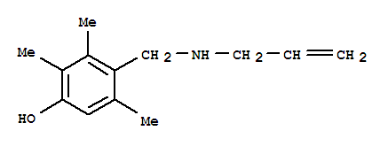 Phenol, 4-[(allylamino)methyl]-2,3,5-trimethyl-(8ci) Structure,802050-07-3Structure