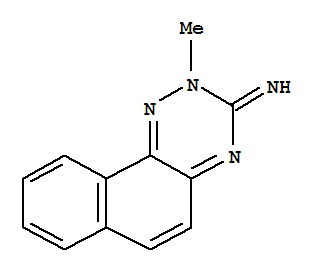 Naphtho[2,1-e]-as-triazine, 2,3-dihydro-3-imino-2-methyl-(8ci) Structure,802259-43-4Structure