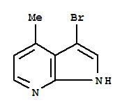 3-Bromo-4-methyl-7-azaindole Structure,802264-75-1Structure