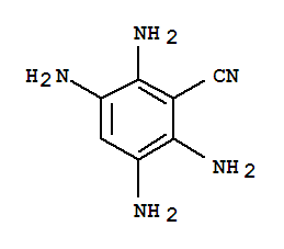 Benzonitrile, 2,3,5,6-tetraamino- Structure,802288-13-7Structure