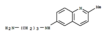 Quinaldine, 6-[(3-aminopropyl)amino]-(8ci) Structure,802302-31-4Structure