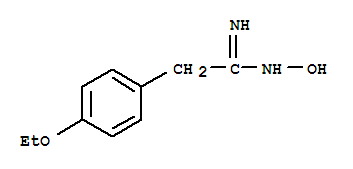 2-(4-乙氧基苯基)-N-羥基乙脒結(jié)構(gòu)式_802542-07-0結(jié)構(gòu)式