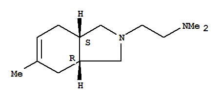 Isoindoline, 2-[2-(dimethylamino)ethyl]-3a,4,7,7a-tetrahydro-5-methyl-, cis-(8ci) Structure,802558-98-1Structure