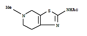 Acetamide, n-(4,5,6,7-tetrahydro-5-methylthiazolo[5,4-c]pyridin-2-yl)-(8ci) Structure,802575-71-9Structure