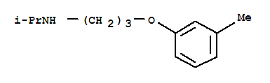 Propylamine, n-isopropyl-3-(m-tolyloxy)-(8ci) Structure,802589-04-4Structure
