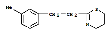 4H-1,3-thiazine,5,6-dihydro-2-(m-methylphenethyl)-(8ci) Structure,802597-89-3Structure