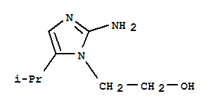 Imidazole-1-ethanol, 2-amino-5-isopropyl-(8ci) Structure,802603-11-8Structure