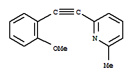 2-Picoline,6-[(o-methoxyphenyl)ethynyl]-(8ci) Structure,802619-63-2Structure