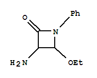 2-Azetidinone,3-amino-4-ethoxy-1-phenyl-(8ci) Structure,802839-28-7Structure