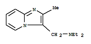 Imidazo[1,2-a]pyridine, 3-[(diethylamino)methyl]-2-methyl-(8ci) Structure,802842-83-7Structure