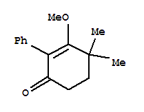 2-Cyclohexen-1-one,3-methoxy-4,4-dimethyl-2-phenyl-(5ci) Structure,802984-58-3Structure