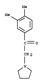 Acetophenone, 3,4-dimethyl-2-(1-pyrrolidinyl)-(8ci) Structure,803617-28-9Structure