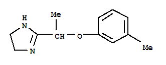 (8ci)-2-[1-(間甲苯氧基)乙基]-2-咪唑啉結(jié)構(gòu)式_803618-05-5結(jié)構(gòu)式