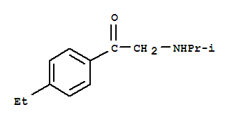 Acetophenone, 4-ethyl-2-(isopropylamino)-(8ci) Structure,803619-70-7Structure