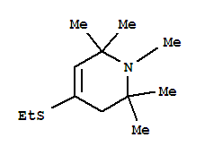 Pyridine, 4-(ethylthio)-1,2,3,6-tetrahydro-1,2,2,6,6-pentamethyl-(9ci) Structure,803637-31-2Structure