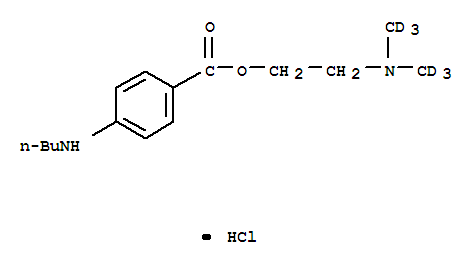 鹽酸丁卡因-D6結(jié)構(gòu)式_80404-52-0結(jié)構(gòu)式